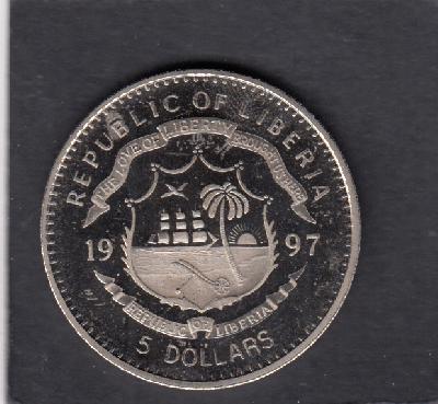 Beschrijving: 5 Dollar DIANA WITH SICK CHILD